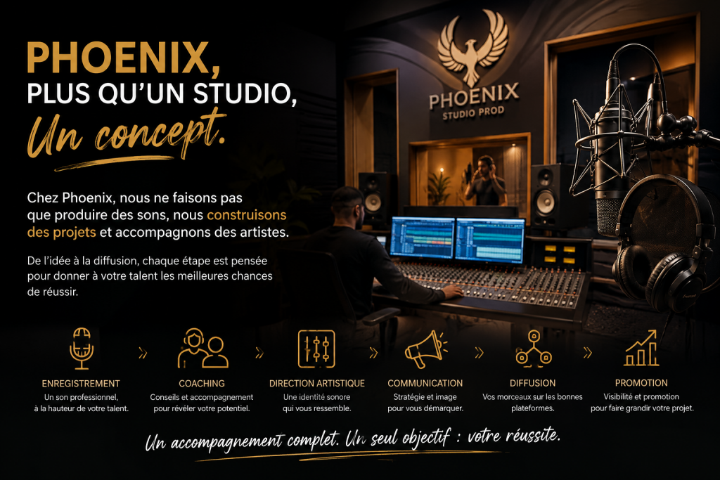 Plus qu'un studio, Un concept