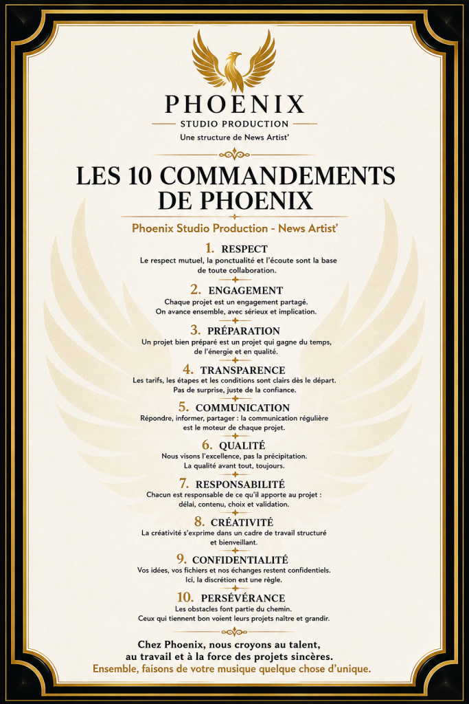 Les dix commandements de Phoenix