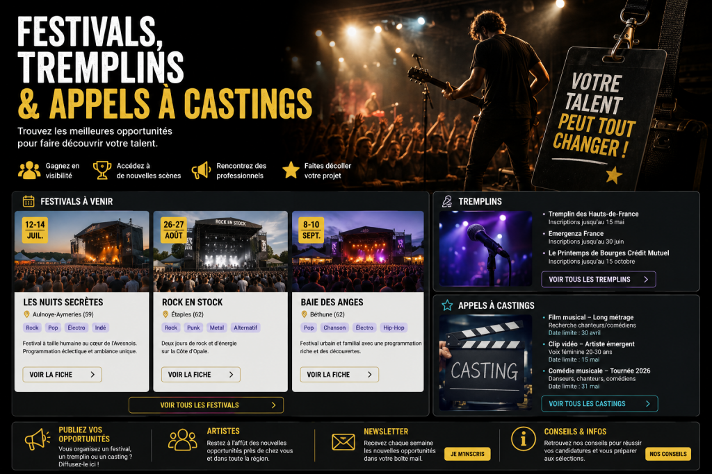 Festivals Tremplins