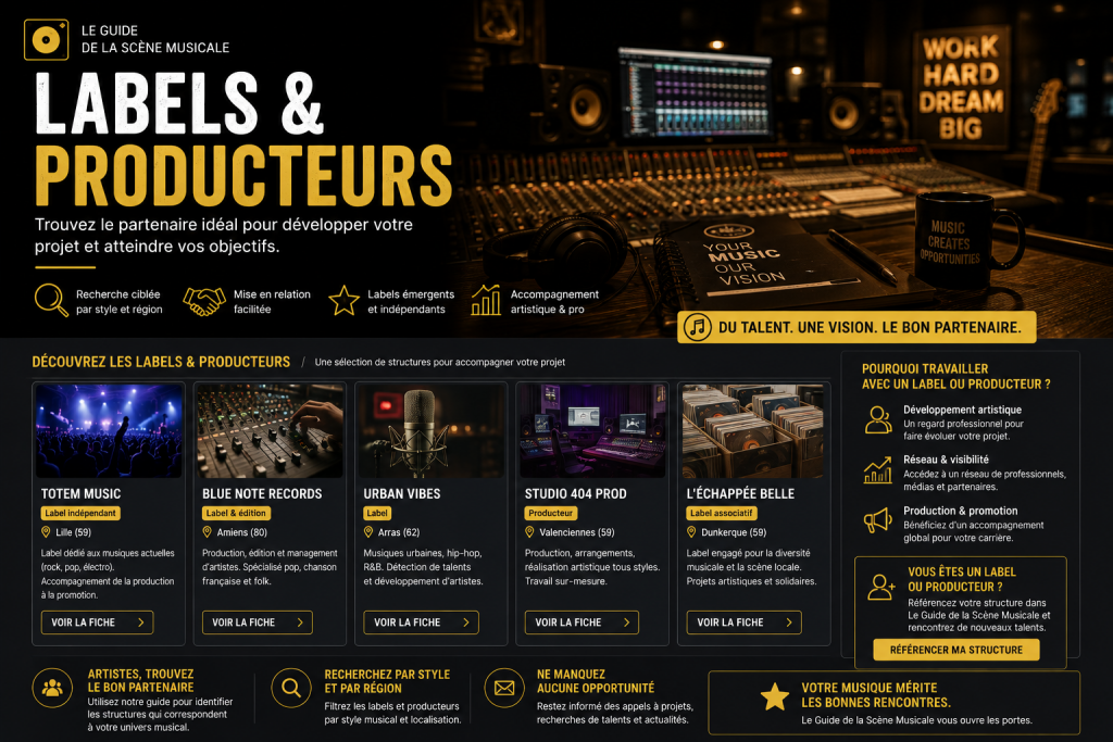 Labels & Producteurs