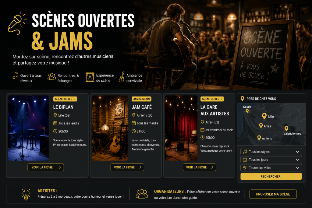 Scènes ouvertes