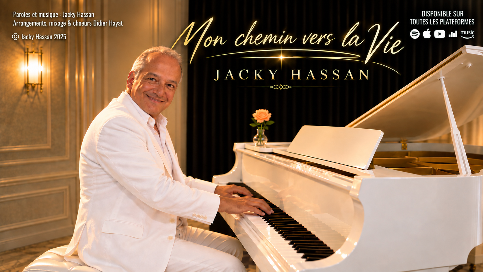 Mon chemin vers la vie - Jacky Hassan Artiste à la une